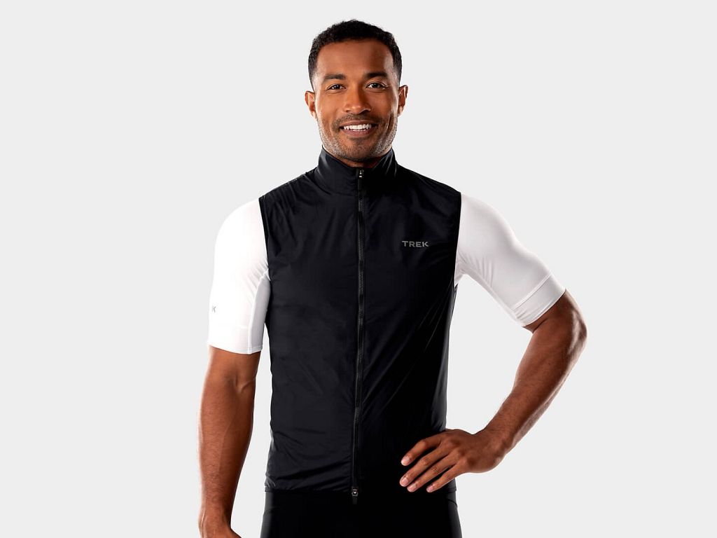 Trek Circuit Windshell Cycling Vest - sort - Kibæk Cykler