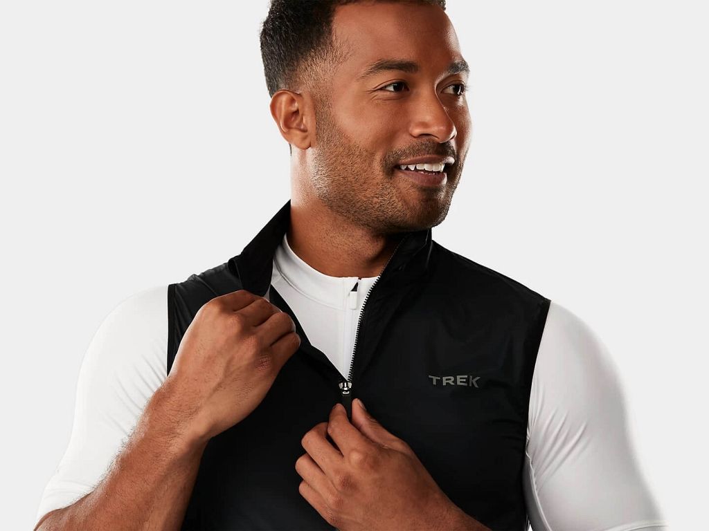 Trek Circuit Windshell Cycling Vest - sort / black - Kibæk Cykler