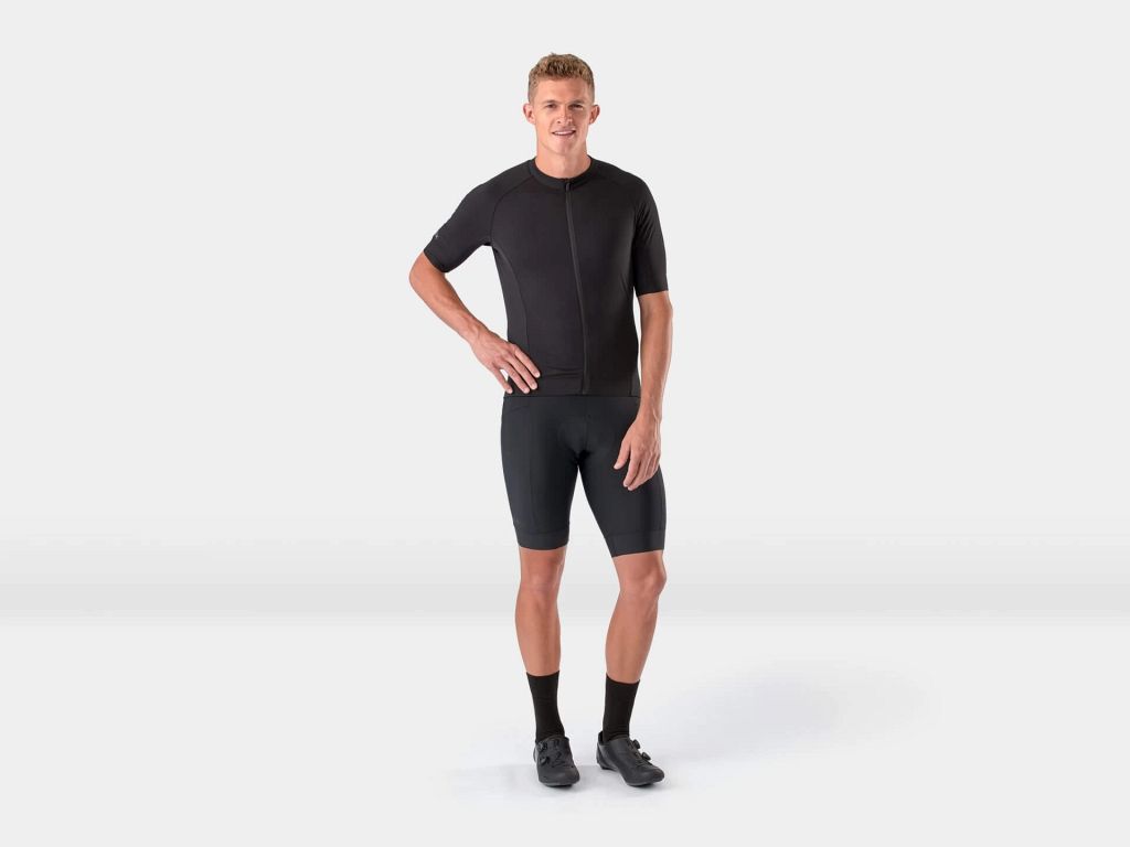 Trek Circuit cykeltrøje med korte ærmer - sort - Kibæk Cykler