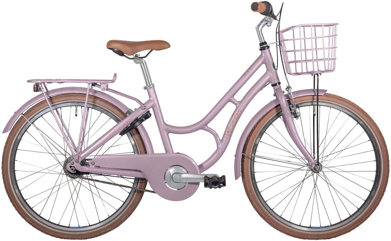 Winther G-Style 24 tommer pigecykel - 7-9 år - Lilla - Kibæk Cykler
