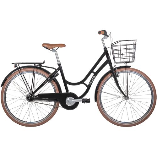 Winther G-Style 26 tommer pigecykel - 8-12 år - sort - Kibæk Cykler