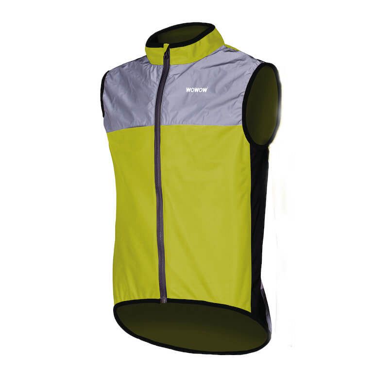 Wowow Dark Jacket 1.1 vindvest med refleks - Kibæk Cykler