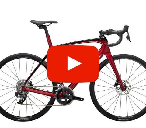 Video - Trek Domane SL 6 AXS Gen 4 carbon racer med Sram Rival - Kibæk Cykler