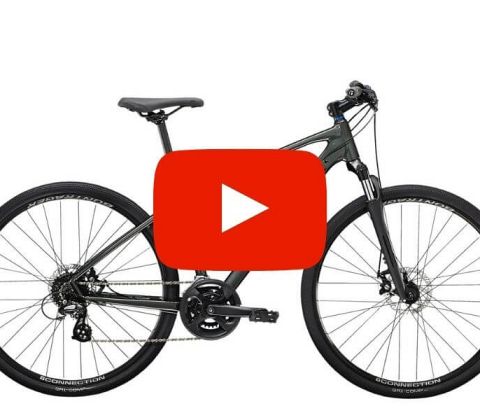 Video - Trek FX+ 2 sporty elcykel til dame - lav vægt - Kibæk Cykler