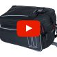Video om MIK - Basil Miles Trunkbag taske med MIK - 7 liter - grå / sort - Kibæk Cykler